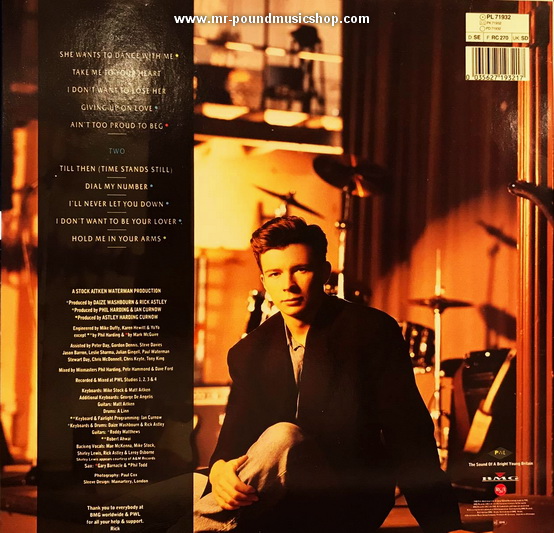 Rick Astley - Hold Me In Your Arms
