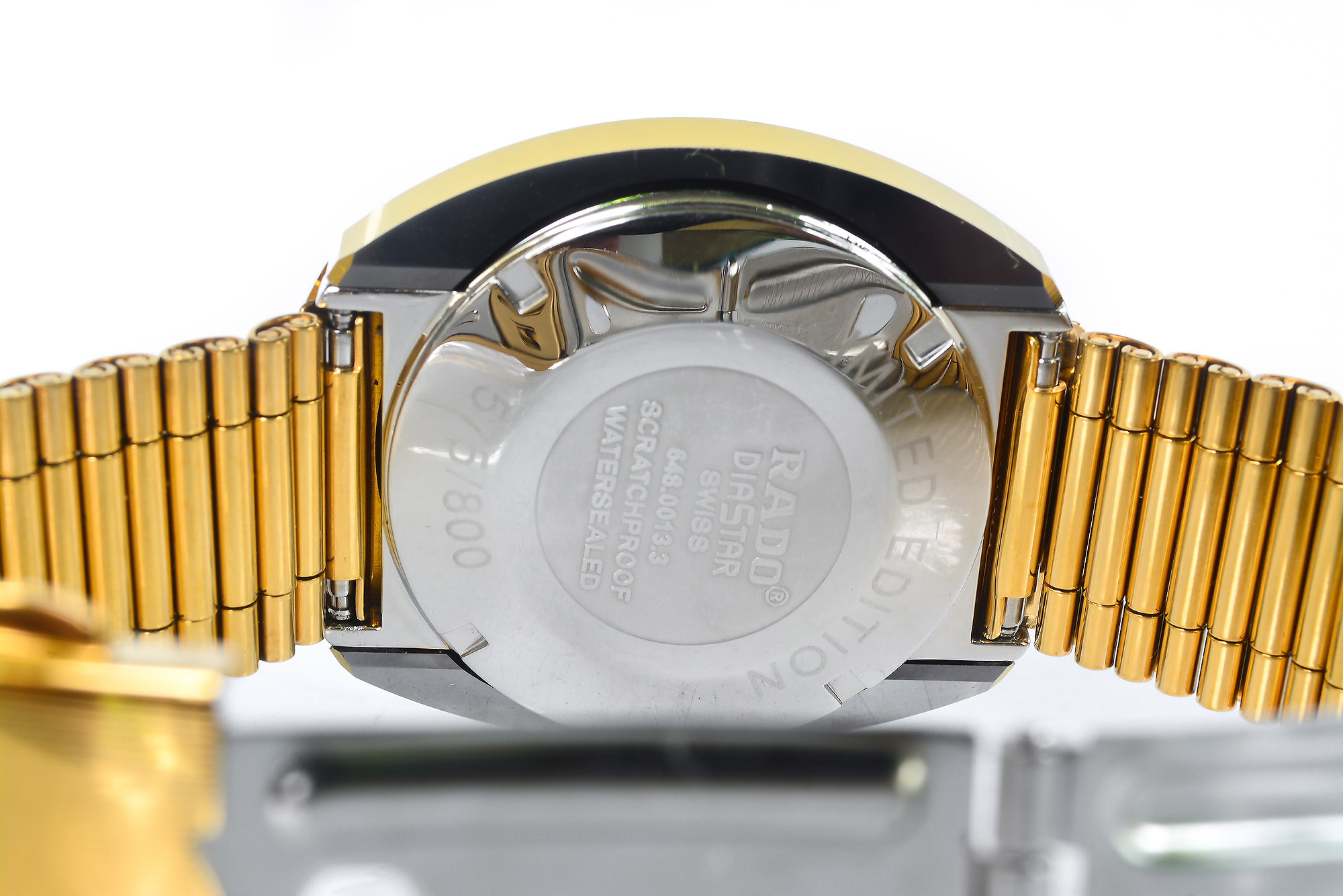 Rado Diastar limited 800 เรือนทอง ฝังเพชร 7 เม็ด (Sold)