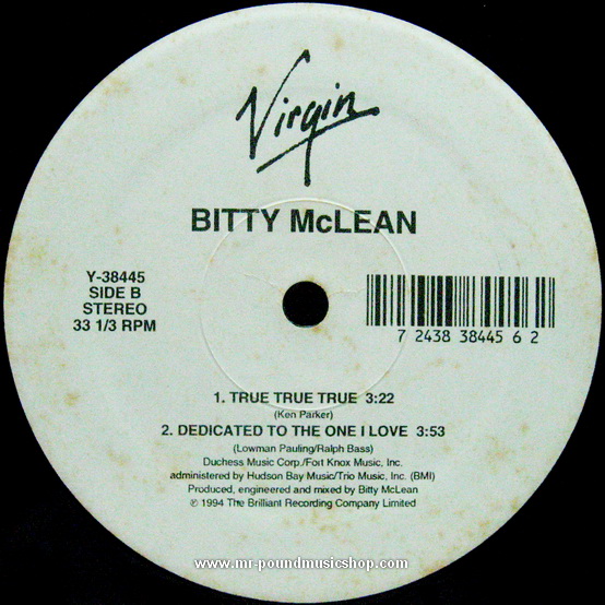 Bitty Mclean - It Keeps Rainin'