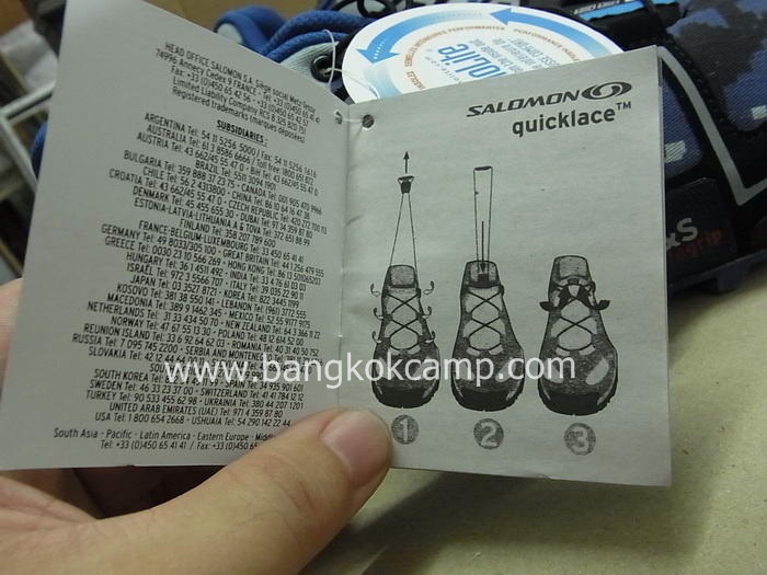 รองเท้าเดินป่า outdoor.. .Salomon... ใหม่.... Size42eur