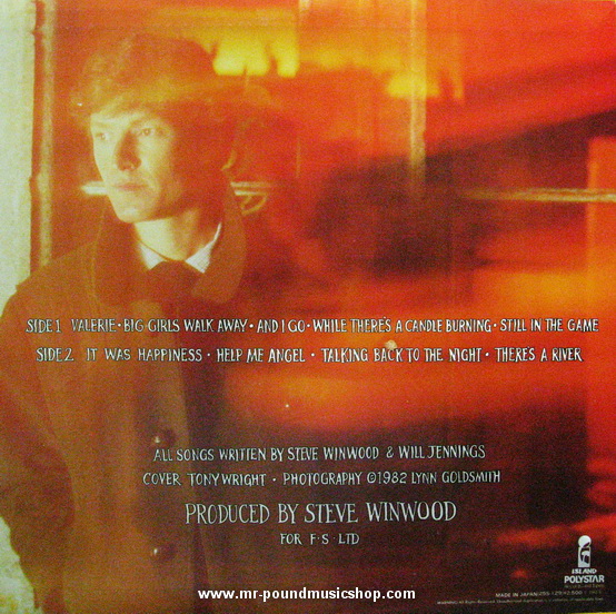 Steve Winwood - Talking Back To The Night