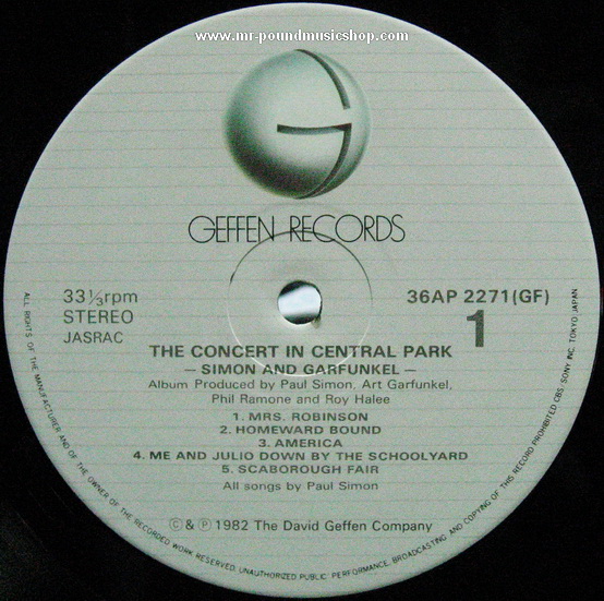 Simon & Garfunkel - The Concert in Central Park