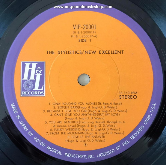 The Stylistics - New Excellent
