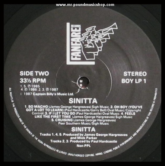 Sinitta - Sinitta!