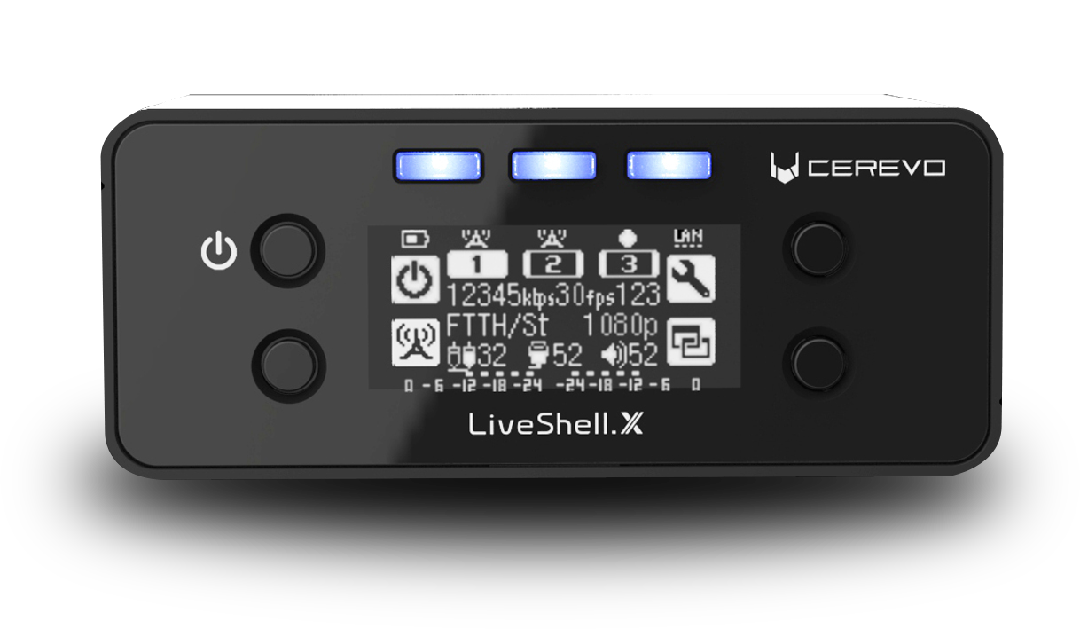 LiveShell X H.265 -H.264 live streaming and recording สตรีมขึ้นพร้อมกันได้ 3 แพลตฟอร์ม
