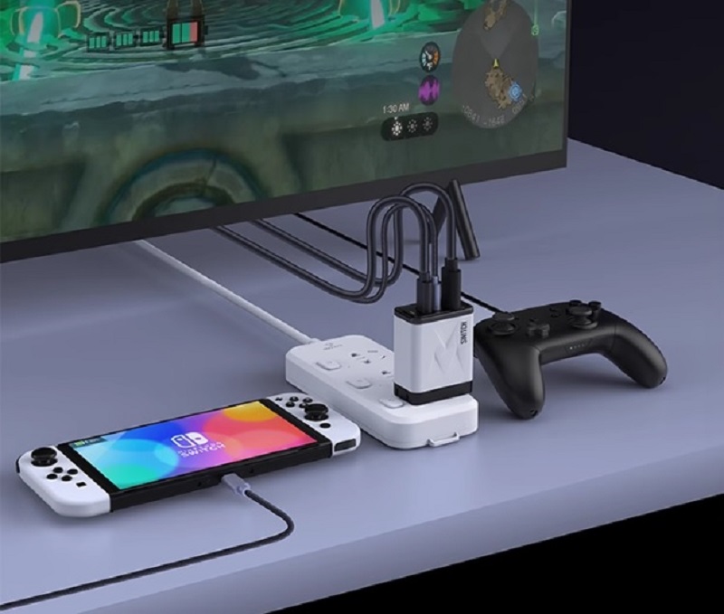 BJBT Switch TV Dock Charger PD65w 4K60Hz