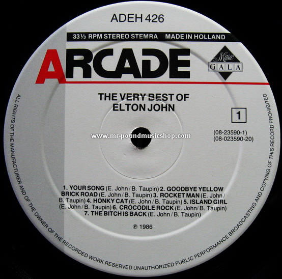 Elton John - The Very Best Of Elton John