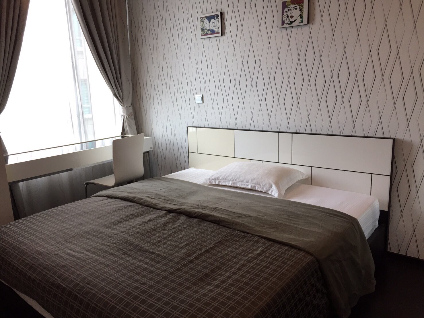 ให้เช่าคอนโด Keyne (คีน บาย แสนสิริ) พร้อมเฟอร์นิเจอร์ + วิวเมือง