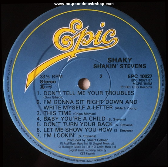 Shakin' Stevens - Shaky