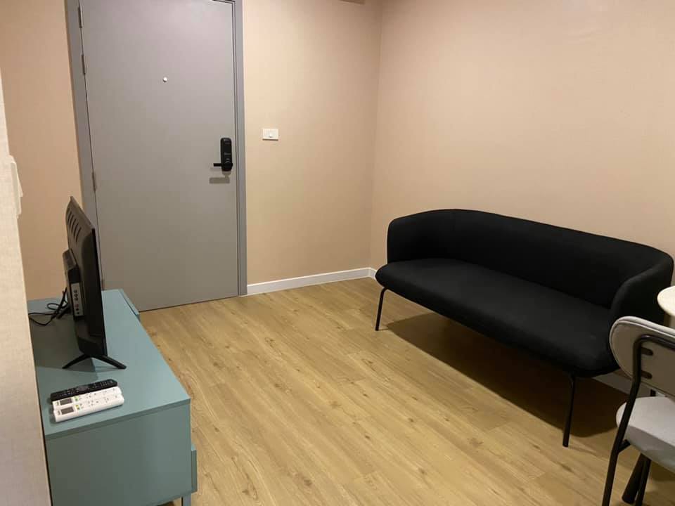 ให้เช่าคอนโด Attitude BU ตรงข้ามหน้า ม.กรุงเทพ รังสิต ตึก C ชั้น 3 พื้นที่ 28 ตร.ม. สภาพห้องใหม่มาก แยกห้องนอน