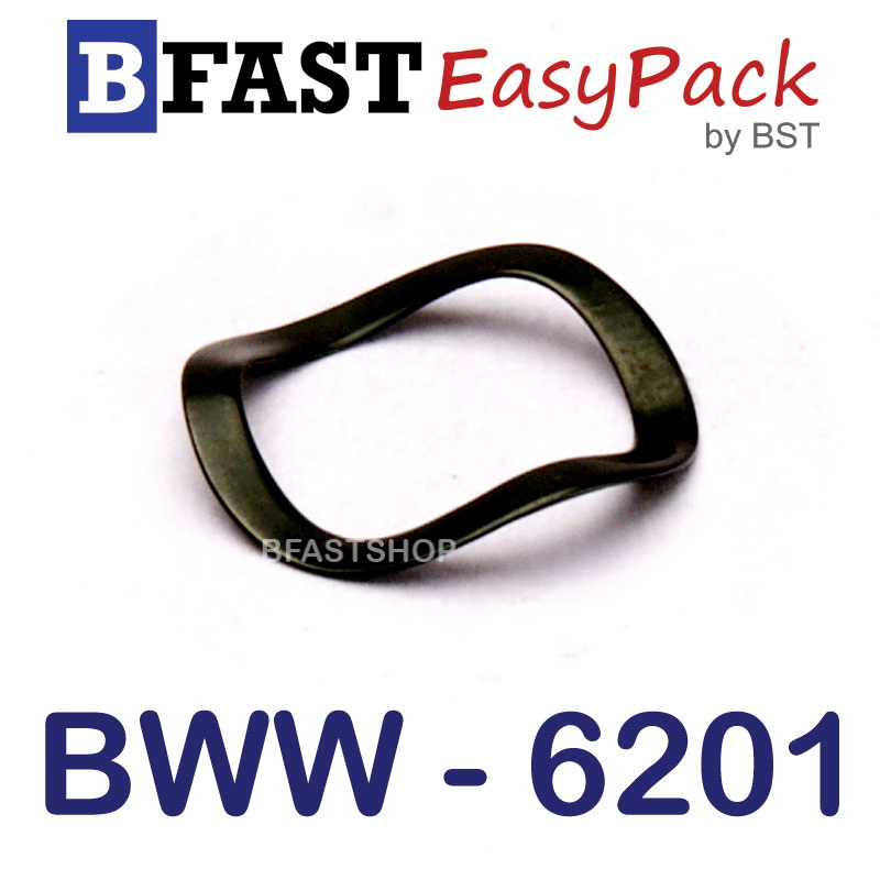 แหวนคลื่น BWW-6201( 2 ตัว/ถุง)