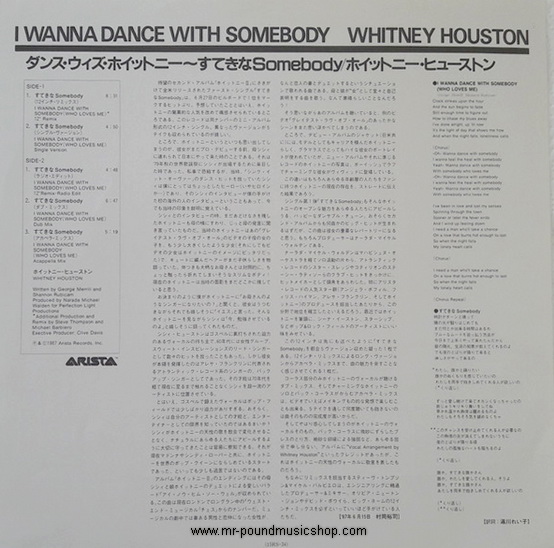Whitney Houston - I Wanna Dance With Some Body (Who Loves Me)