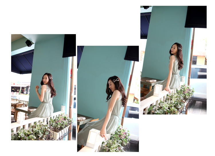 MAXI DRESS ชุดเดรสยาวผ้าชีฟอง โทนสีเขียว แฟชั่นใส่เที่ยว ใส่ทำงาน สวยน่ารักมากๆ