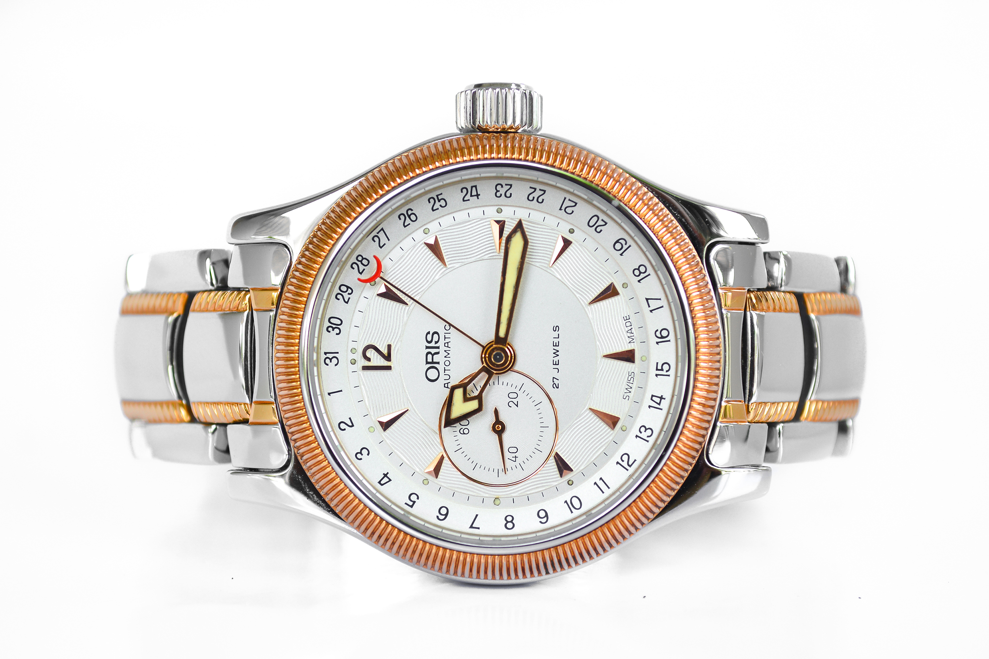 Oris Big Crown Pointer Date Auto 2 เข็มครึ่ง สองกษัตริย์ (Sold)