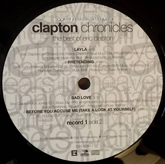 Eric Clapton - Clapton Chronicles / The Best of Eric Clapton