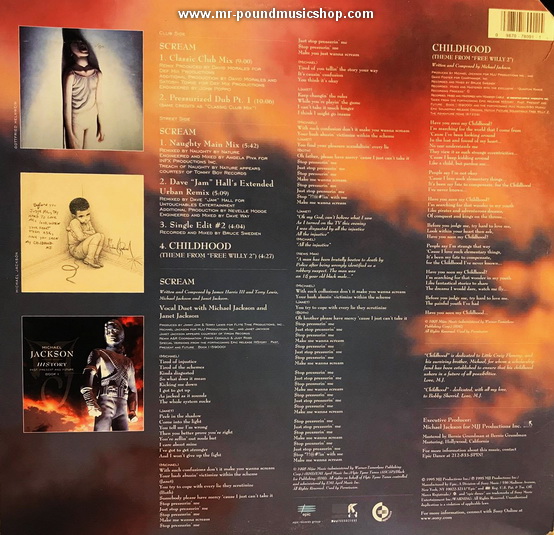 Michael Jackson Duet With Janet Jackson - Scream / Childhood