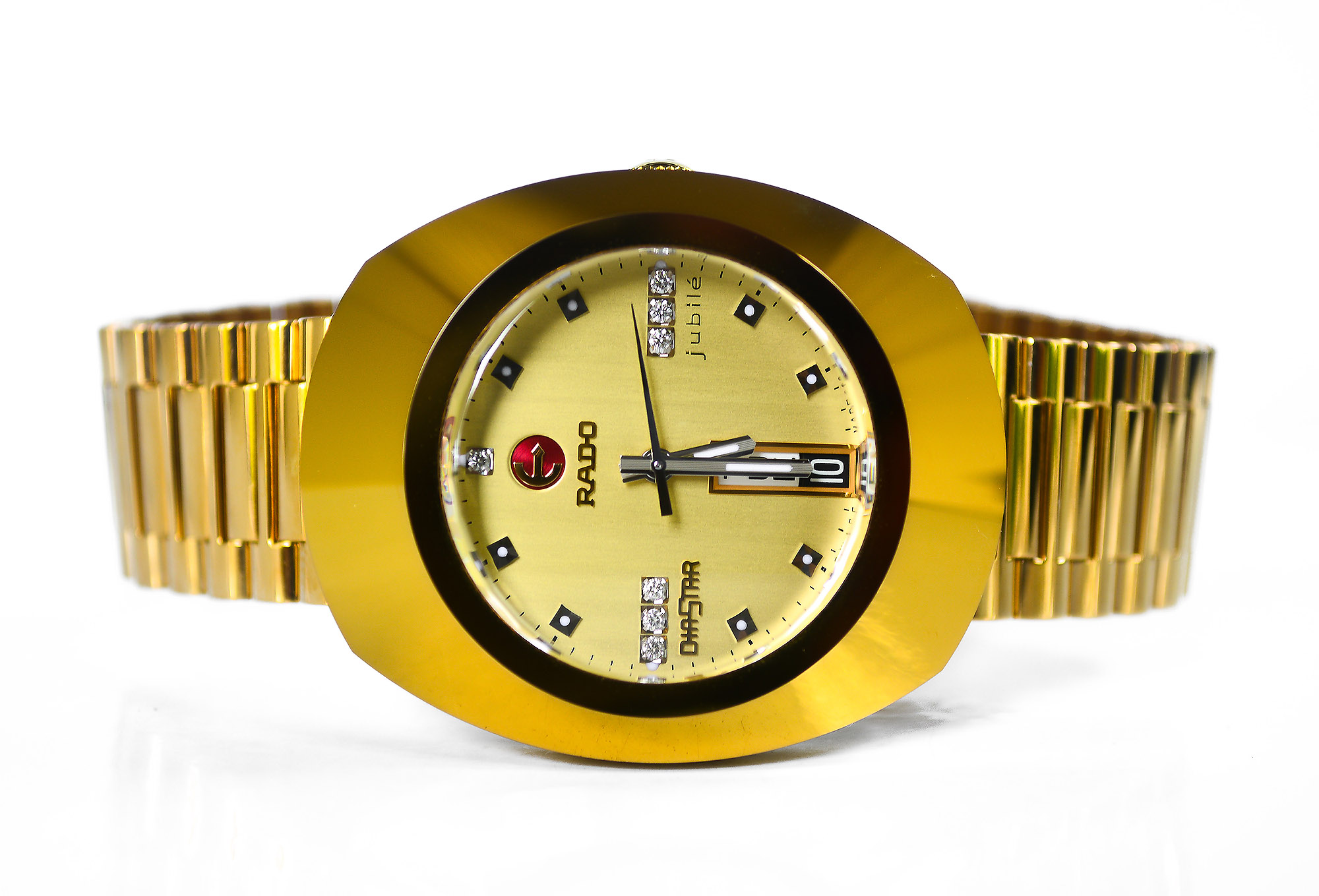 Rado Diastar limited 800 เรือนทอง ฝังเพชร 7 เม็ด (Sold)