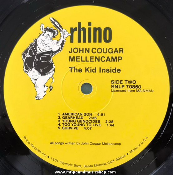 John Cougar Mellencamp - The Kid Inside