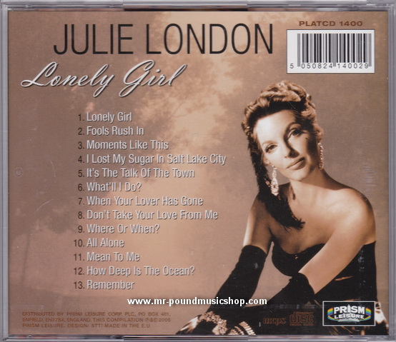 Julie London - Cry Me A River
