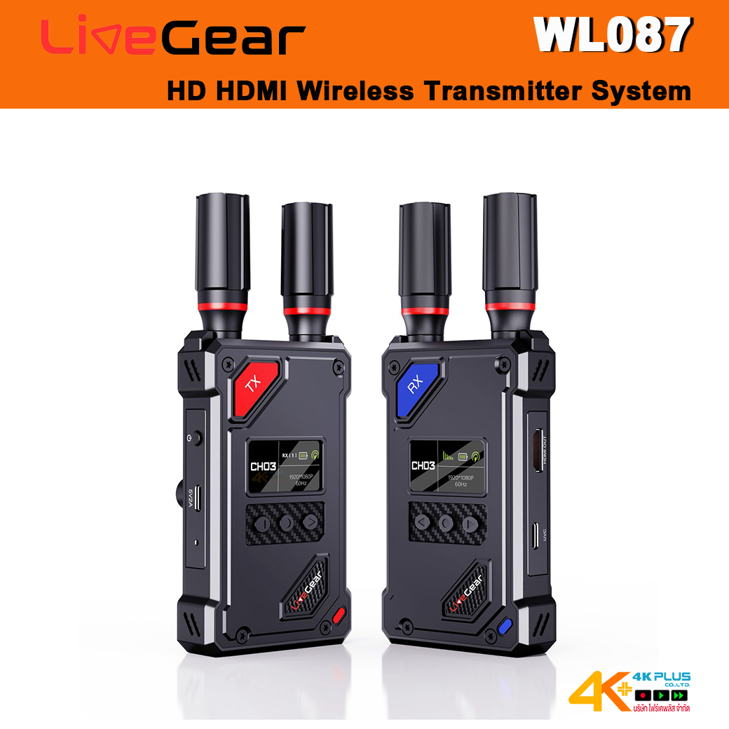 LiveGear WL087 HD HDMI Wireless Transmitter System