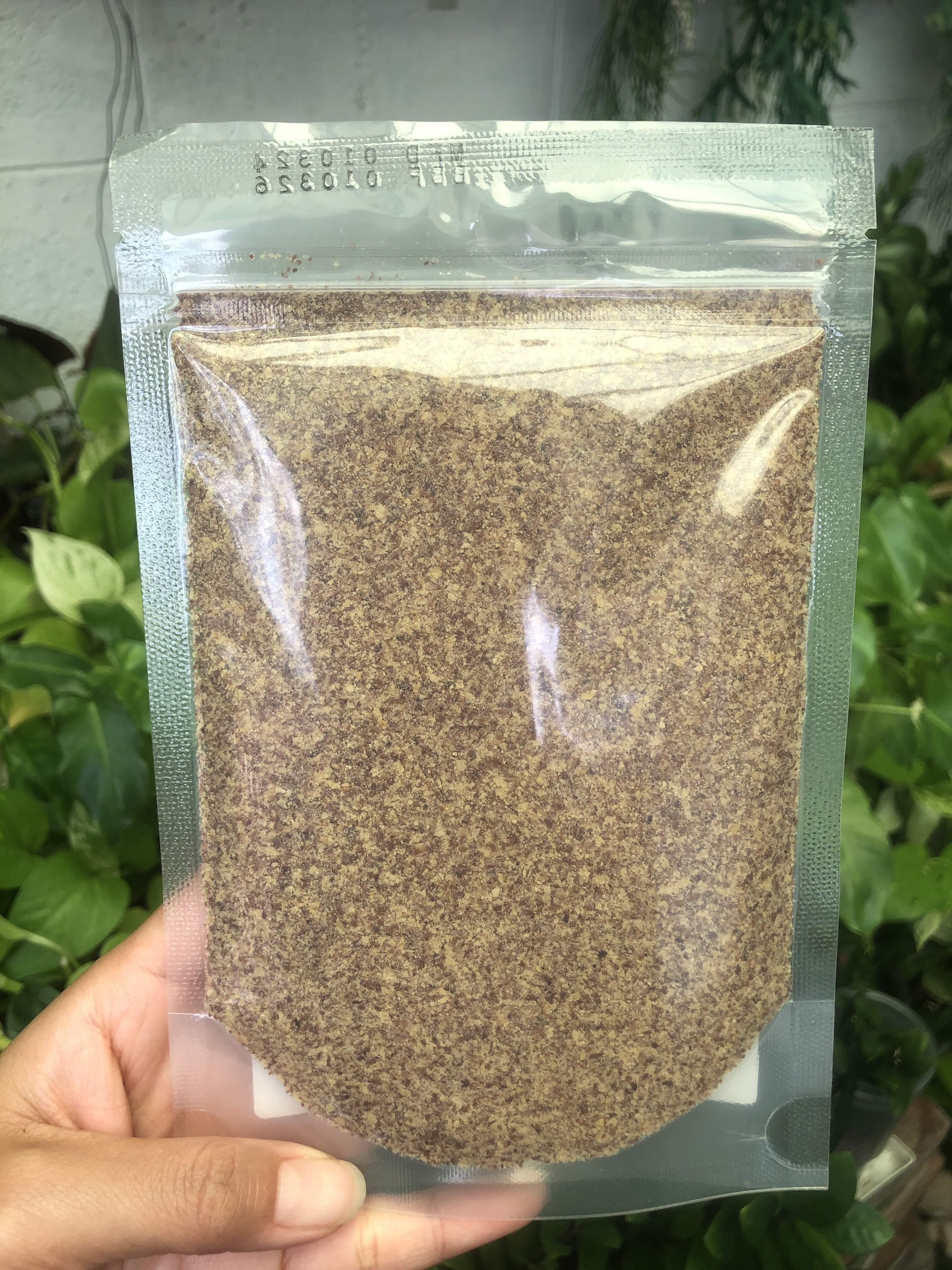 อิ่มเอม เมล็ดแฟลกซ์อบ ชนิดป่น และเมล็ด 100 กรัม Roasted Flaxseeds