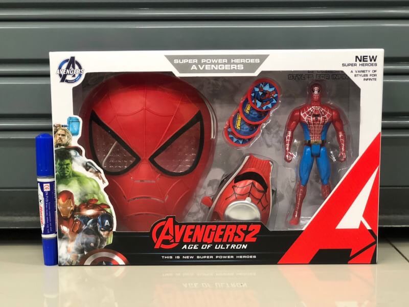 ชุดโมเดล Super Hero +หน้ากาก+ข้อมือครบเซ็ท