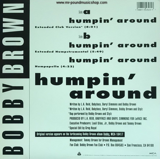 Bobby Brown - Humpin' Around