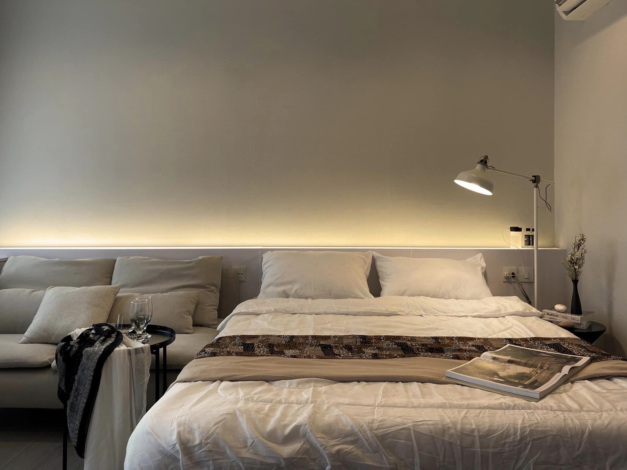 ให้เช่าคอนโด ไลฟ์ สาทร เซียร์รา ตลาดพลู (Life Sathorn Sierra Talat phlu ) 1 ห้องนอน ขนาด 28 SQ.M ชั้น 17 หน้าต่างทิศเหนือ หัวเตียงทิศตะวันออก