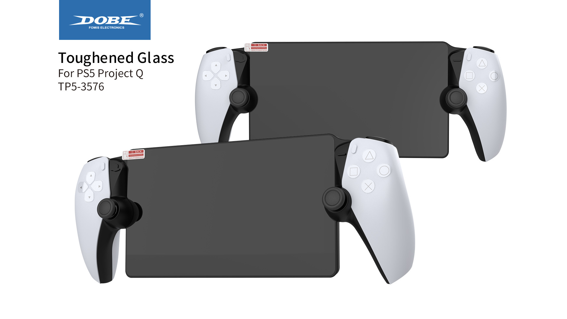 DOBE Tempered Glass Screen Protector for PlayStation Portal (2 Pack) TP5-3576