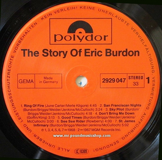 Eric Burdon - The Story of Eric Burdon