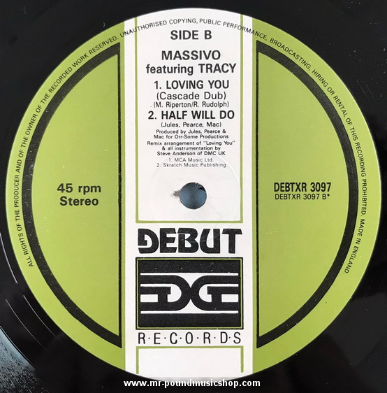 Massivo Featuring Tracy - Loving You (Steve Anderson Remix)