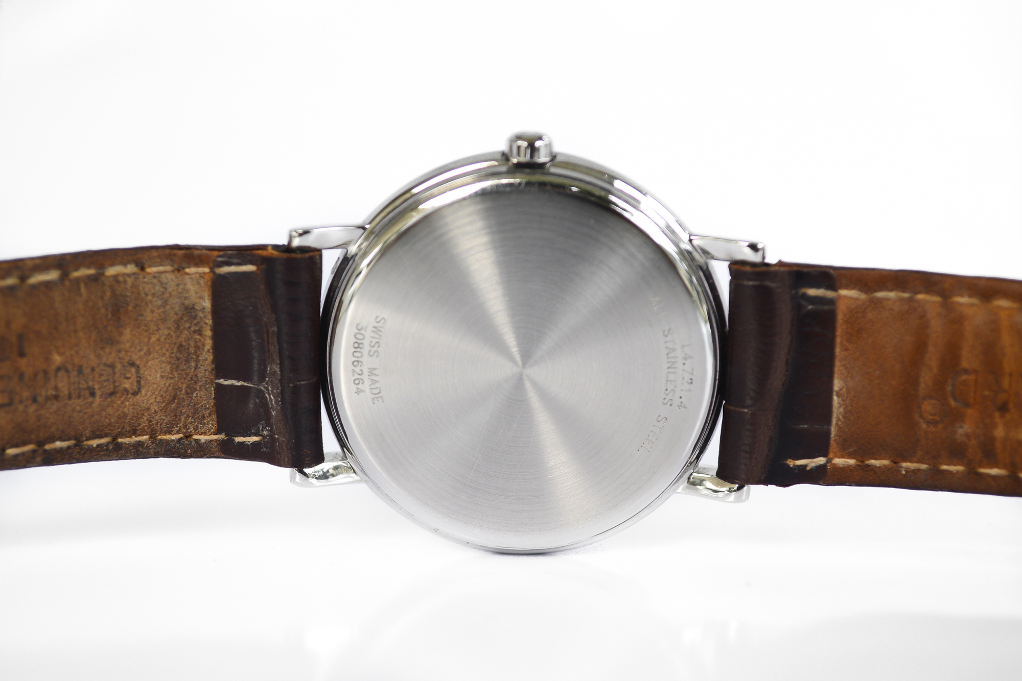 Longines Automatic Les Grandes Classiques หน้าขาว สายหนัง (Sold)