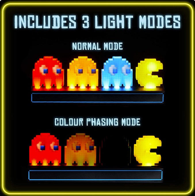 PacMan Icon Light เปลี่ยนไฟตามเสียง