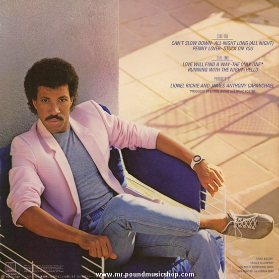 Lionel Richie - Can't Slow Down