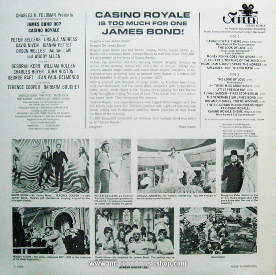 Burt Bacharach - Casino Royale (Original Motion Picture Soundtrack)