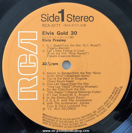 Elvis Presley - Elvis Gold 30