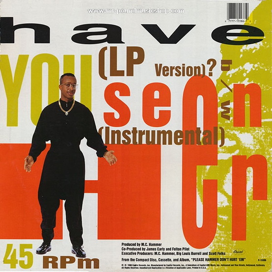 MC Hammer - Have You Seen Her