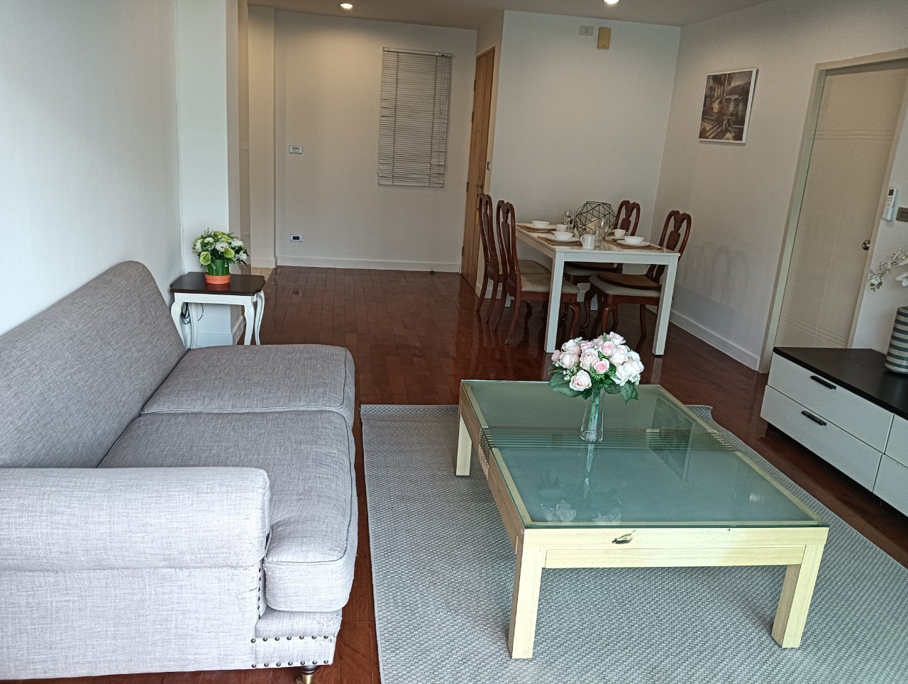 ให้เช่าคอนโด Baan Siri Silom (บ้าน สิริ สีลม) ขนาดพื้นที่ใช้สอย 60.72 ตารางเมตร 1 ห้องนอน