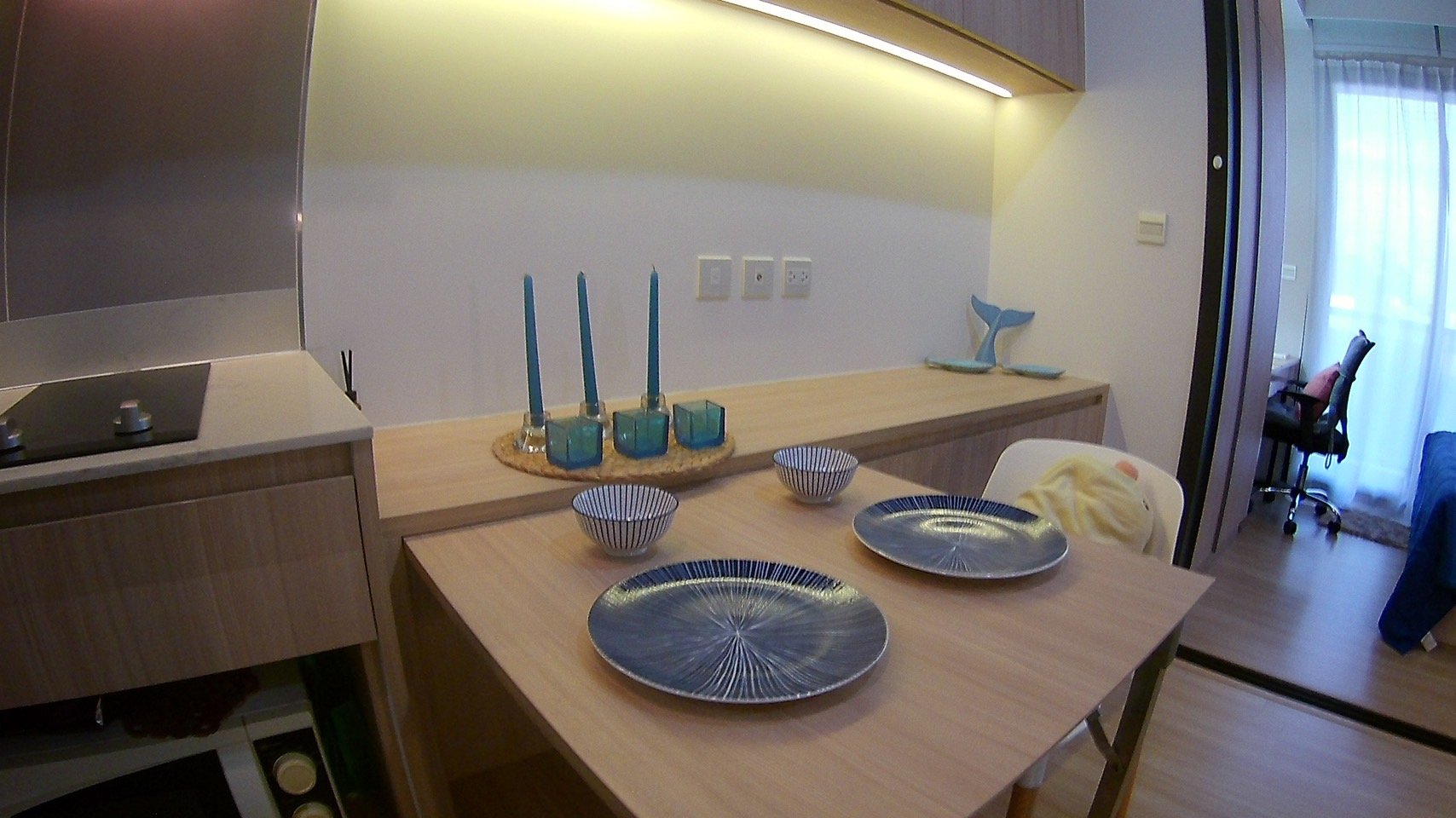 ให้เช่าคอนโด M Jatujak (เอ็ม จตุจักร) 1 ห้องนอน 1 ห้องน้ำ ขนาด 28 ตรม ชั้น 8