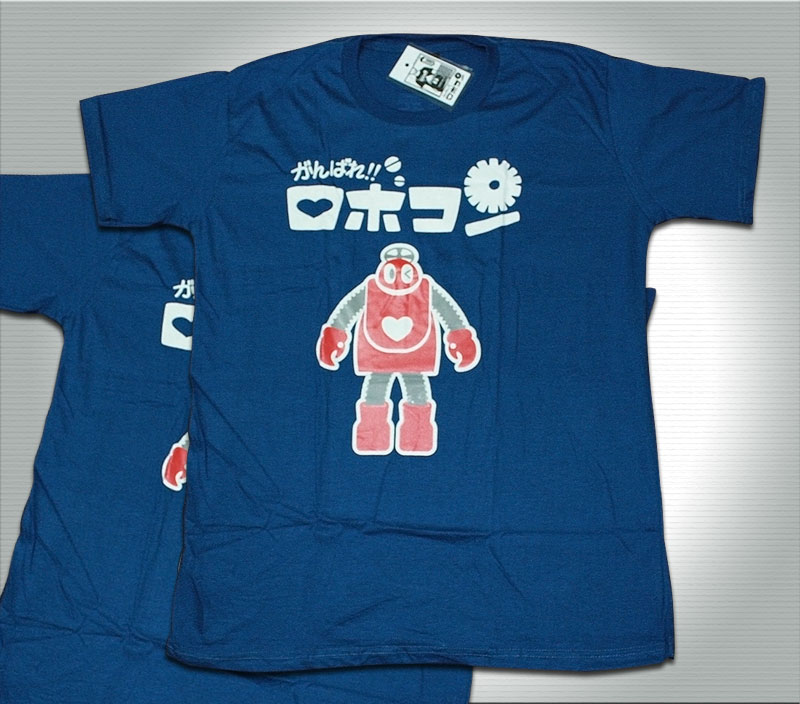 T-Shirt เสื้อยืดกันดั้ม โรโบคอนเจ้าหุ่นจอมยุ่ง (Zaku II) สุดเท่ห์ สีน้ำเงิน จากร้าน GUNZU !!โปรโมชั่น