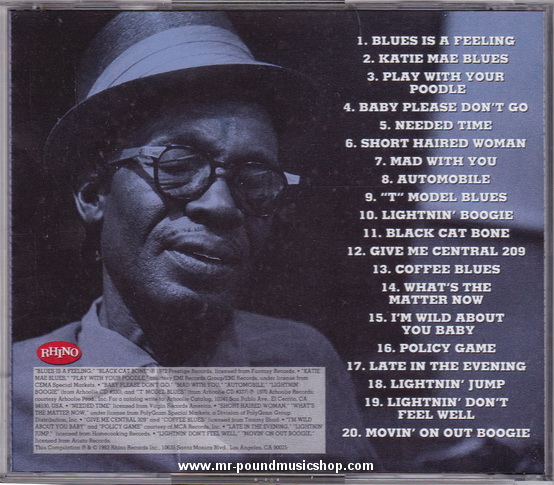 Lightnin' Hopkins - Mojo Hand / Anthology