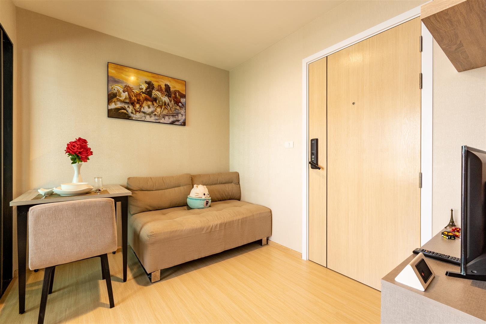 ขายคอนโด Rise Rama 9 (ไรซ์ พระราม 9) 1 ห้องนอน 1 ห้องน้ำ ตึก C ชั้น 4 ขนาด 25.13 ตร.ม.