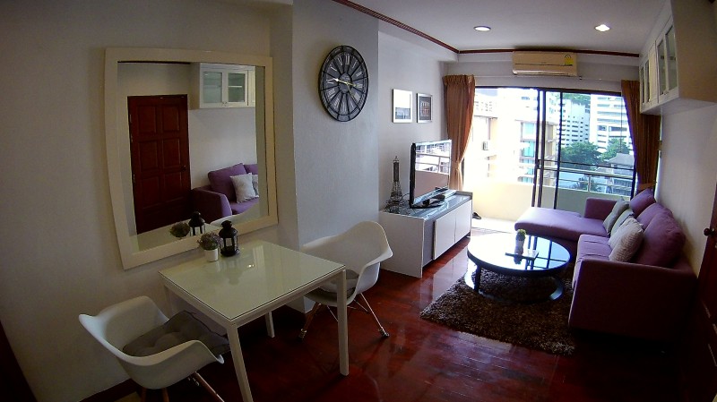 ให้เช่าคอนโด Saranjai Mansion (สราญใจ แมนชั่น) มีห้องสตูดิโอ 35 ตรม ราคาเริ่มต้นที่ 16000