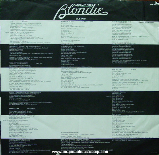 Blondie - Parallel Lines