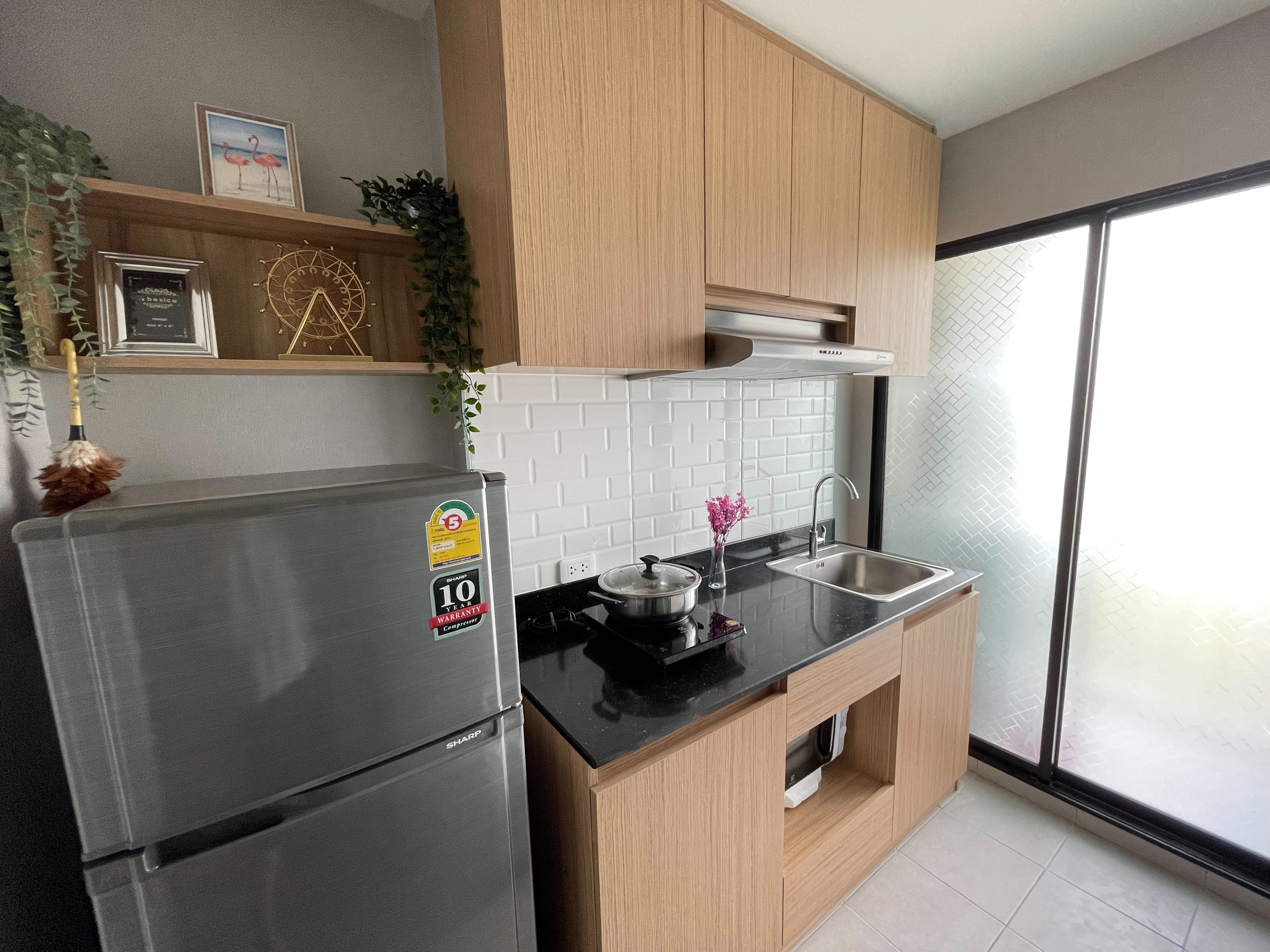 ให้เช่าคอนโด Reach Phaholyothin 52 ห้องหน้ากว้าง ชั้น 5 อาคาร A วิวเมือง