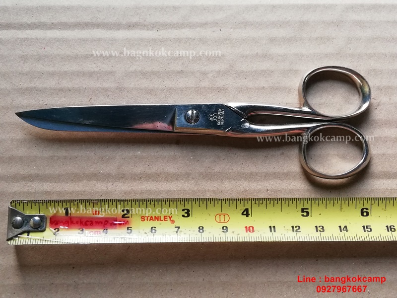 กรรไกรเยอรมัน ตราคนคู่/ตุ๊กตาคู่ 6นิ้ว ZWILLING J.A. Henckels MADE IN GERMANY ใหม่เก่าเก็บ (left hand)