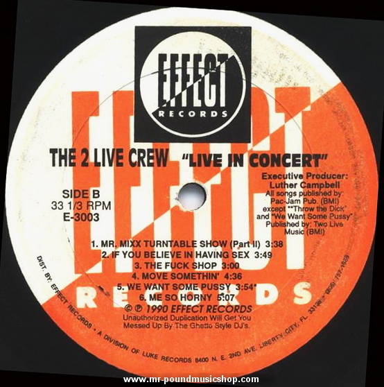 The 2 Live Crew - Live in Concert