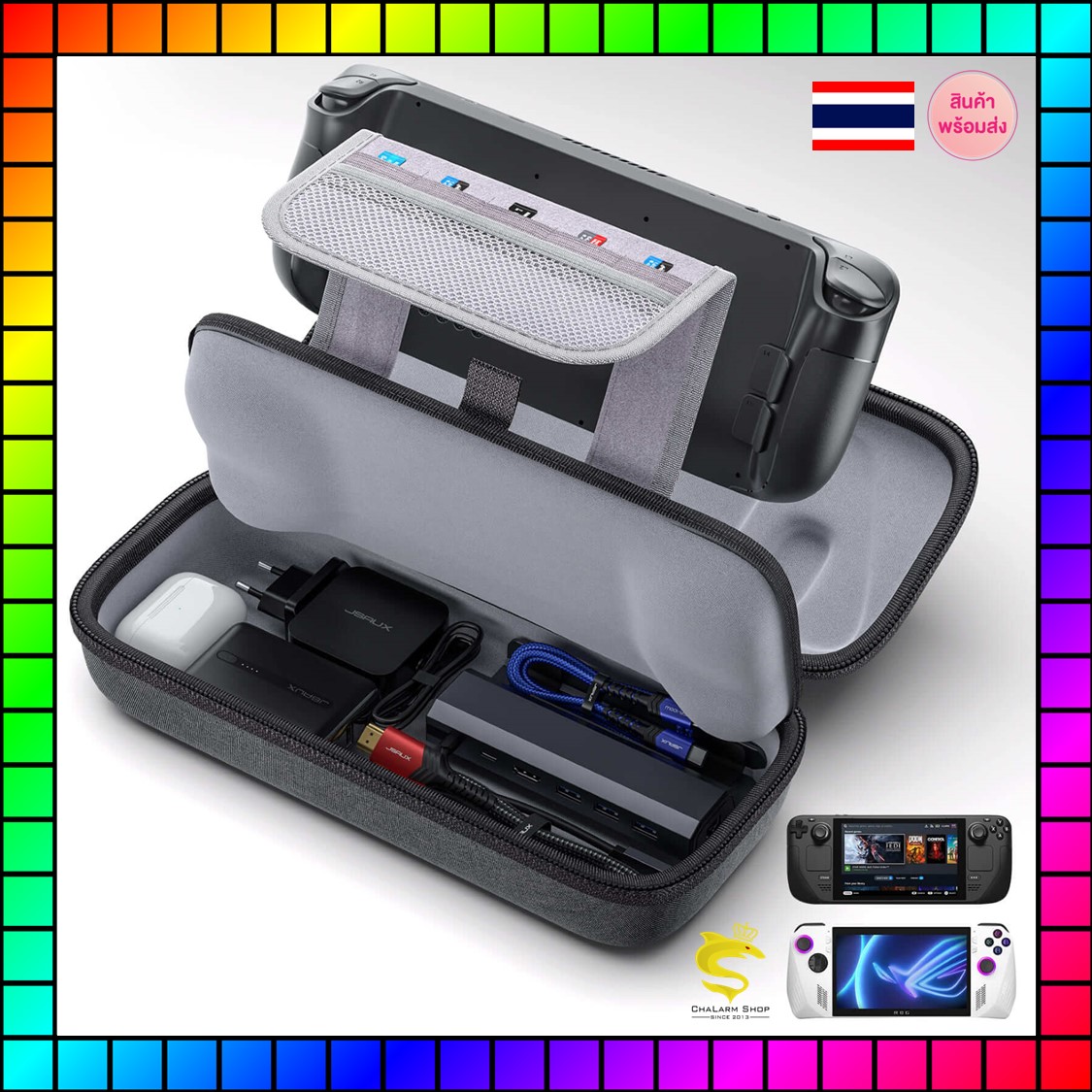 JSAUX Carrying Case for ROG Ally & Steam Deck OLED BG0106A