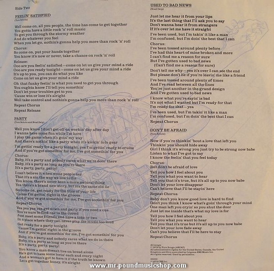 Boston - Don't Look Back