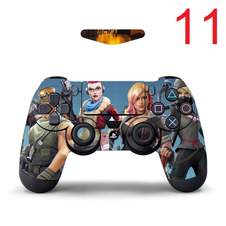 สติ๊กเกอร์จอย PS4 ลาย Fortnite